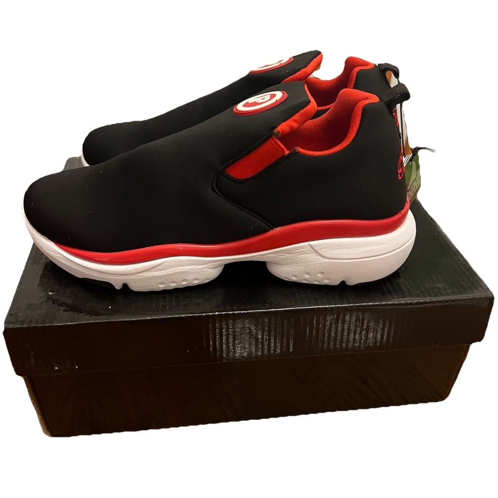 Pastry Phoenix Sneaker Black/Red Adult, Size 9 Runs Small (8.5) Dancing NWT